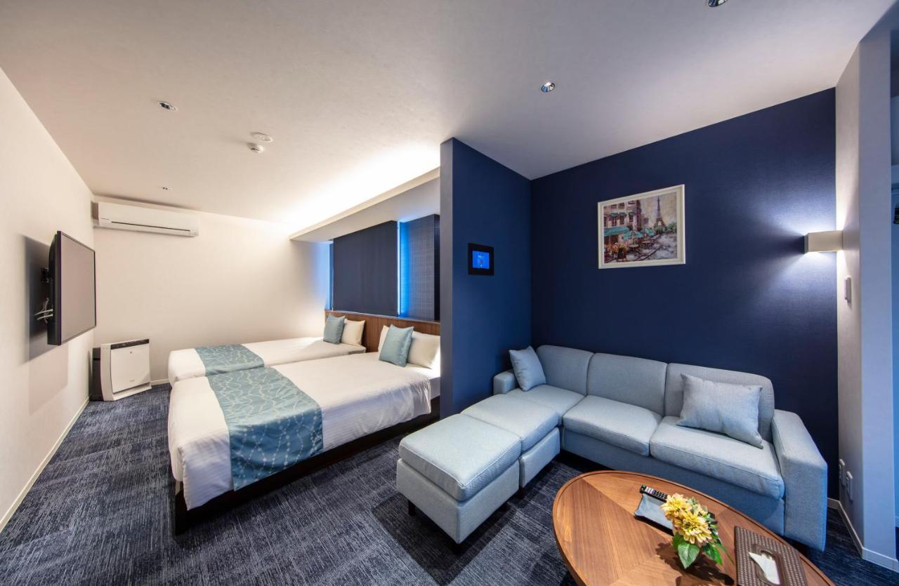 GRAND BASE Okayama Ekimae Apart otel Dış mekan fotoğraf