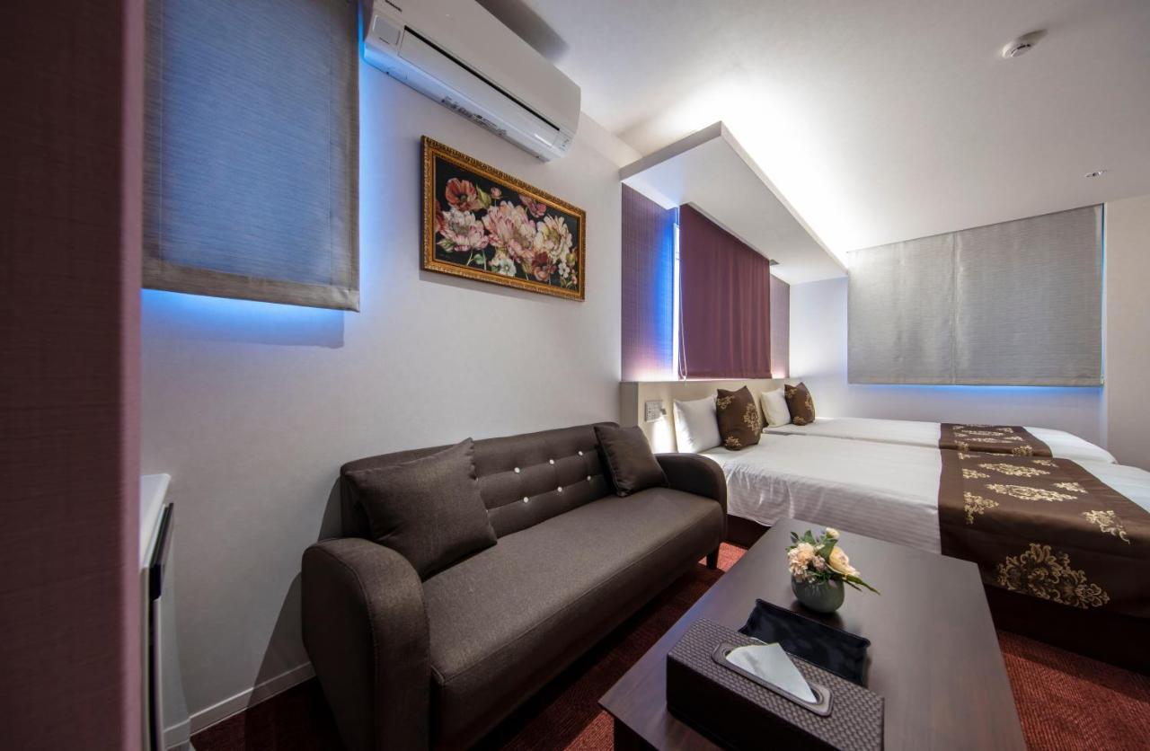 GRAND BASE Okayama Ekimae Apart otel Dış mekan fotoğraf