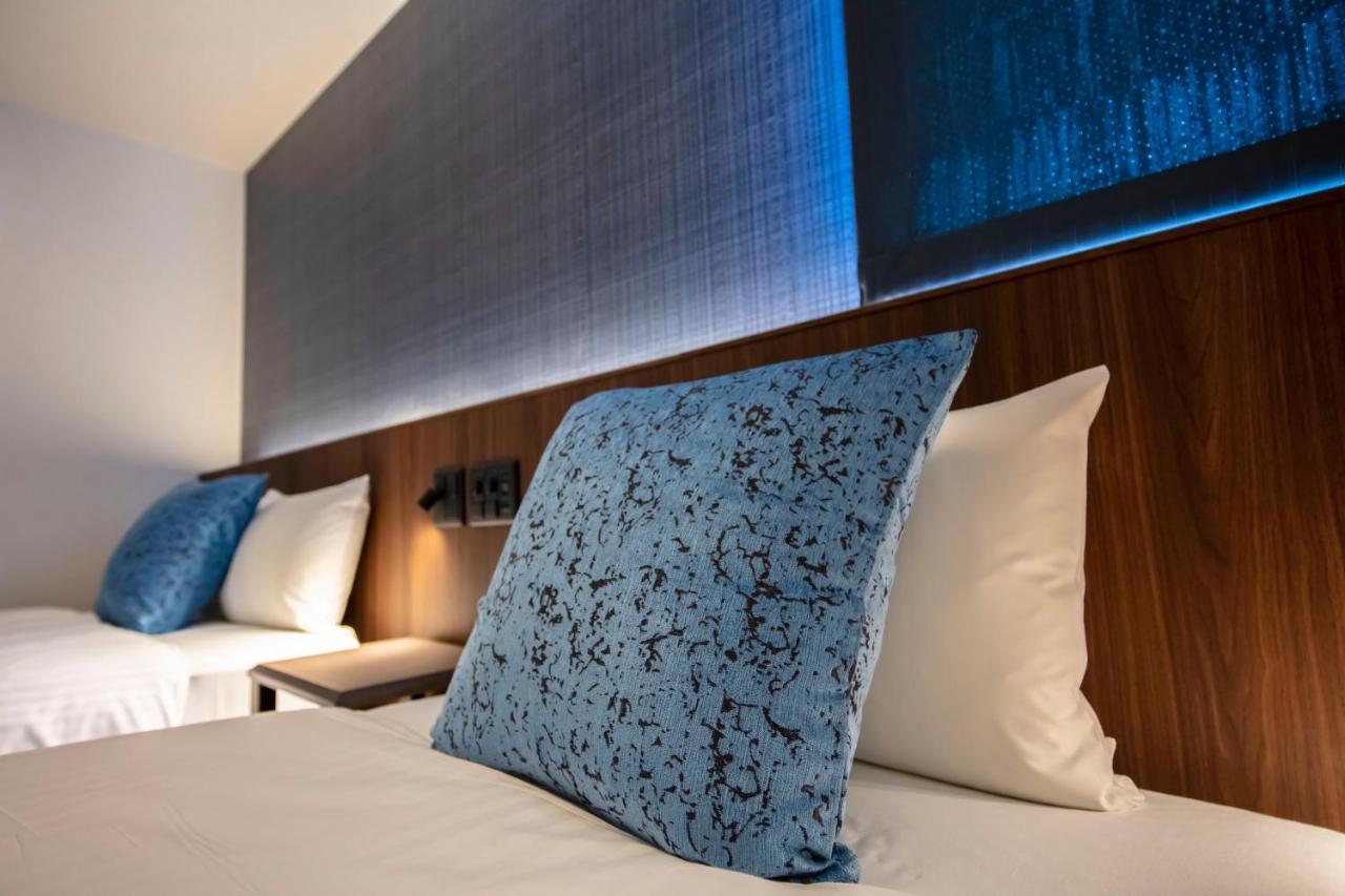 GRAND BASE Okayama Ekimae Apart otel Dış mekan fotoğraf